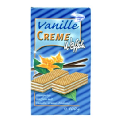 Cremewaffeln Vanille 100g