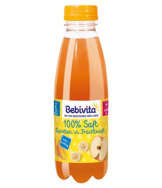 Bebivita 100% Saft Karotten in Früchtesaft ab dem 5. Monat 0,5l
