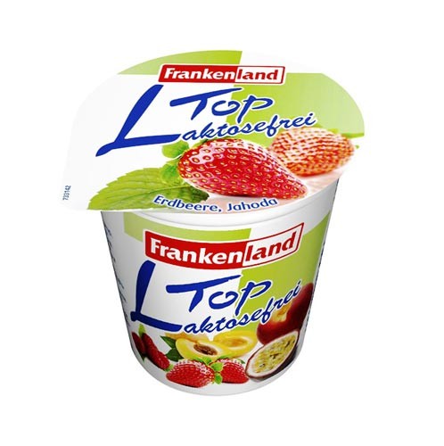 FrankenLand Top Laktosefrei Joghurt Erdbeere 125g